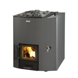 Puulämmitteinen kiuas - NARVI NC 20 VS vesisäiliöllä 