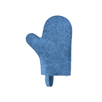 Saunakäsine, harmaa