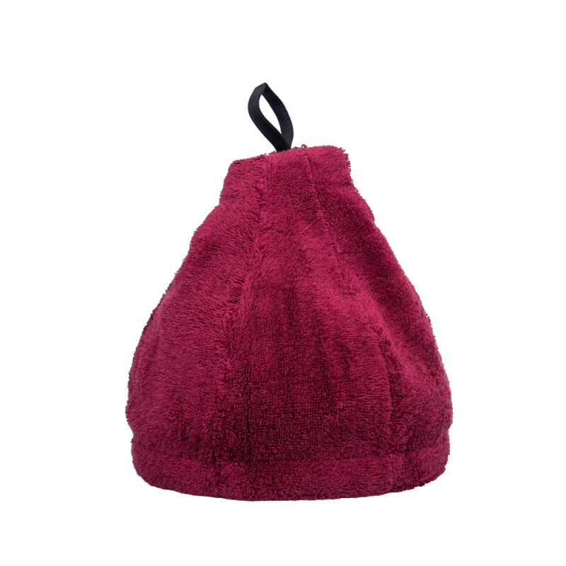 Saunahattu - BURGUNDY