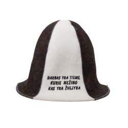 Saunahattu - Kalastajalle, raidallinen 