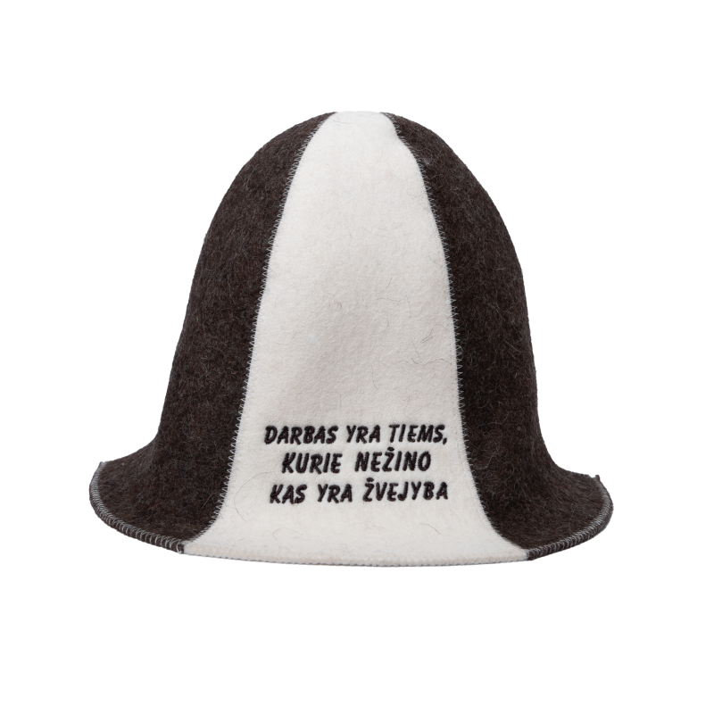 Saunahattu - Kalastajalle, raidallinen