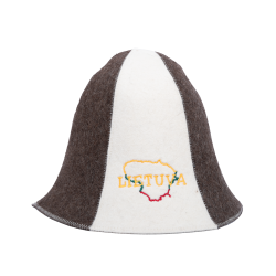 Saunahattu - Lietuva, raidallinen 