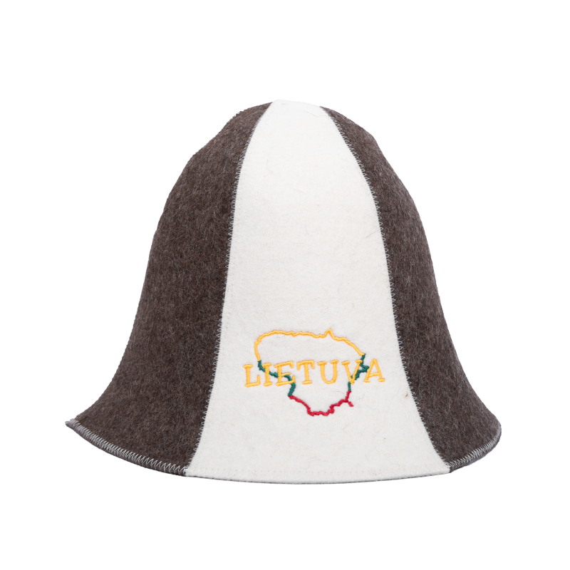 Saunahattu - Lietuva, raidallinen