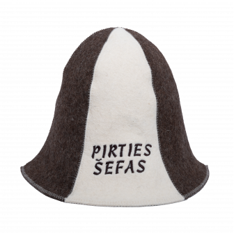 Saunahattu - PIRTIES ŠEFAS, raidallinen