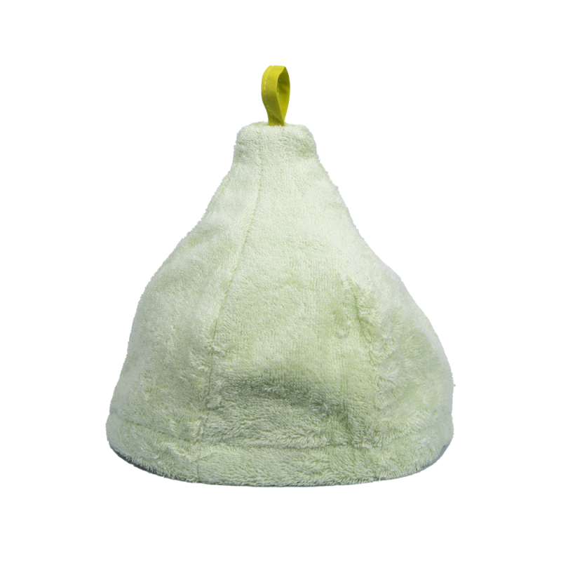 Saunahattu - VAALEENVIHREÄ