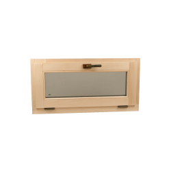 Saunan ikkuna 1000x500, saranoitu 