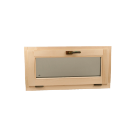 Saunan ikkuna 1000x500, saranoitu 