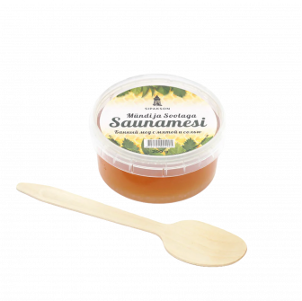 Saunahunaja minttuuutteella ja suolalla, 200g