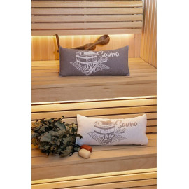 Saunatyyny, harmaanruskea 