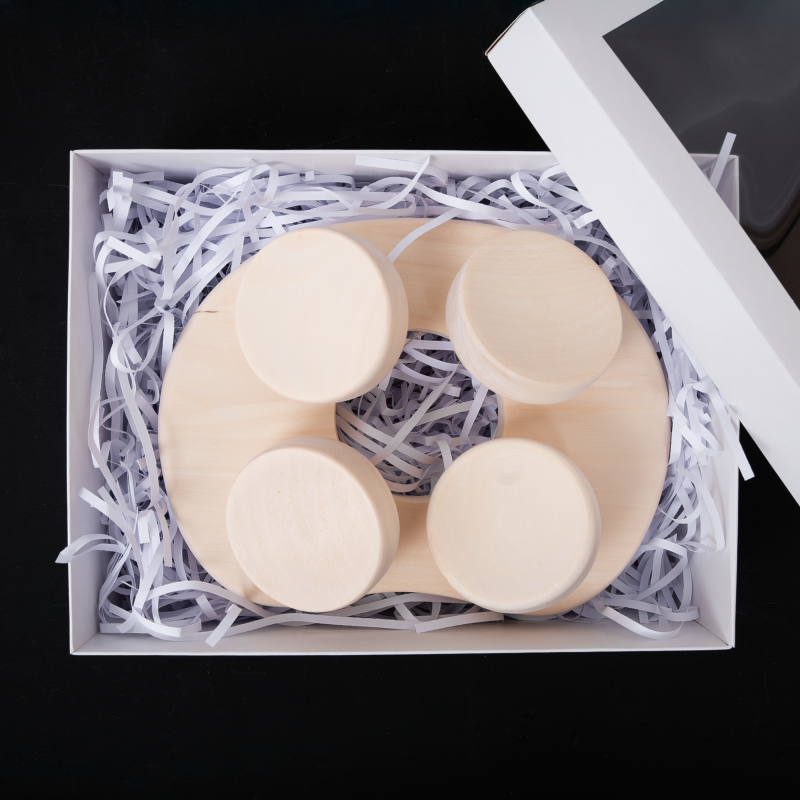 Saunatyyny saunaan, lahjarasiassa, haapapuuta