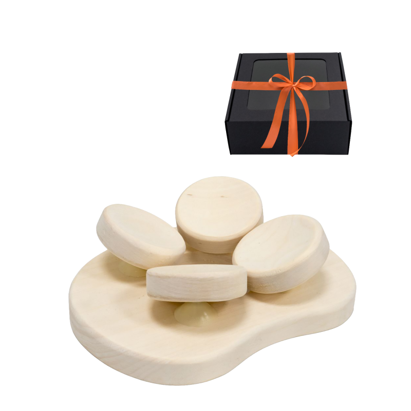 Saunatyyny saunaan, lahjarasiassa, haapapuuta