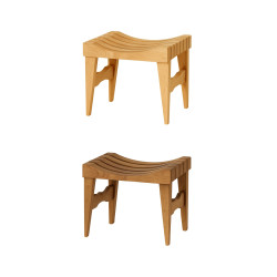 Saunan laude, lämpöleppä 470x340x410 mm  Saunan laude, lämpöleppä 470x340x410 mm