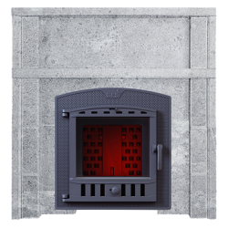 GEFEST-kiuasportaali, Vuolukivi  GEFEST-kiuasportaali, Vuolukivi