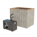 Kirami Premium NordicIce S -kylmäallas Dualex-lämpöpumpulla, 500 l - 0