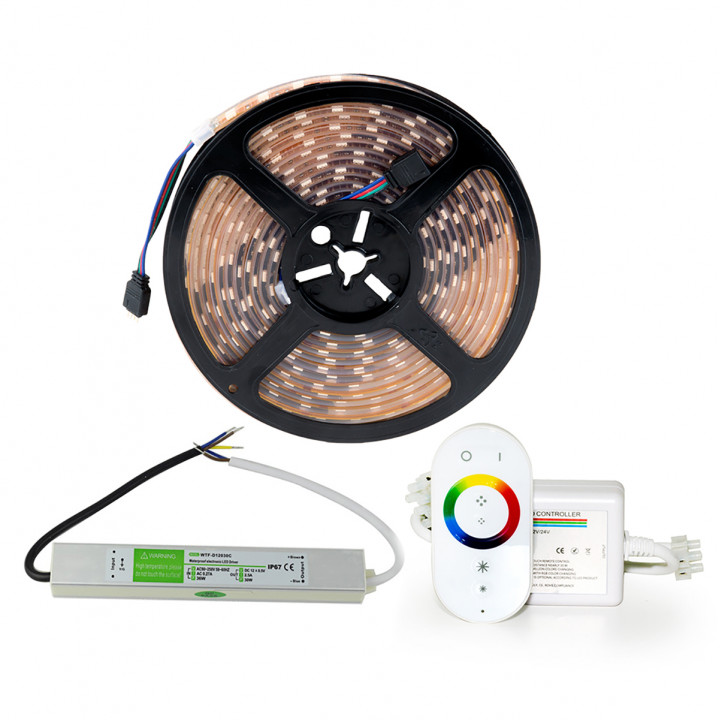SAUFLEX 5050 LED RGB LUX -setti 14,7 W/m 60 LEDiä/m