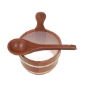 SAUFLEX puinen ämpäri 4 l, setri - 1