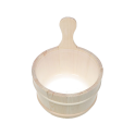 SAUFLEX puinen ämpäri 4 l, mänty - 2
