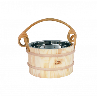 SAWO-ämpäri ruostumattomasta teräksestä, 5 l