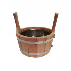 Kauha ruostumattomasta teräksestä, 5 l  Kauha ruostumattomasta teräksestä, 5 l