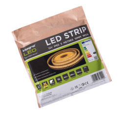 Lämmin valkoinen valo LED 12V 