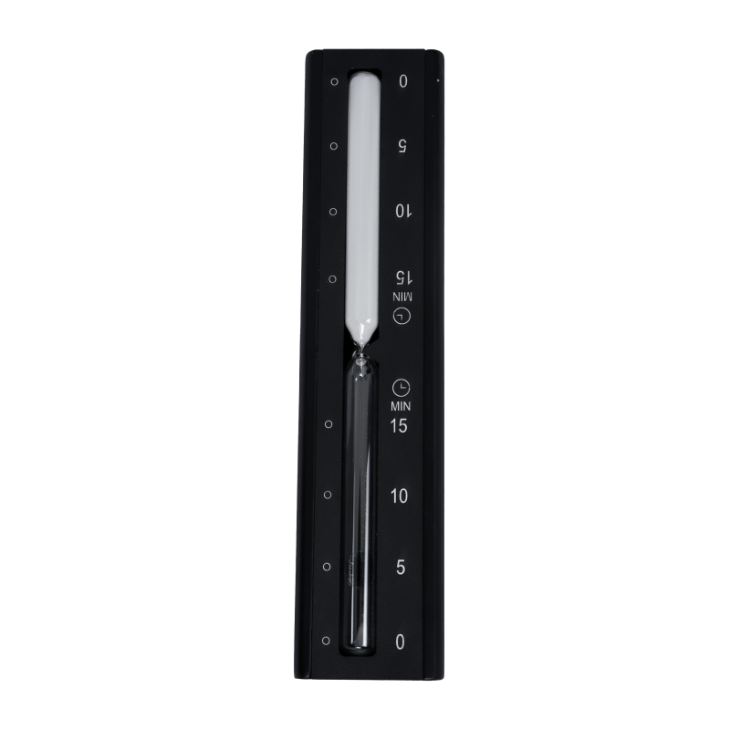 SAUFLEX tiimalasi, musta 15 min