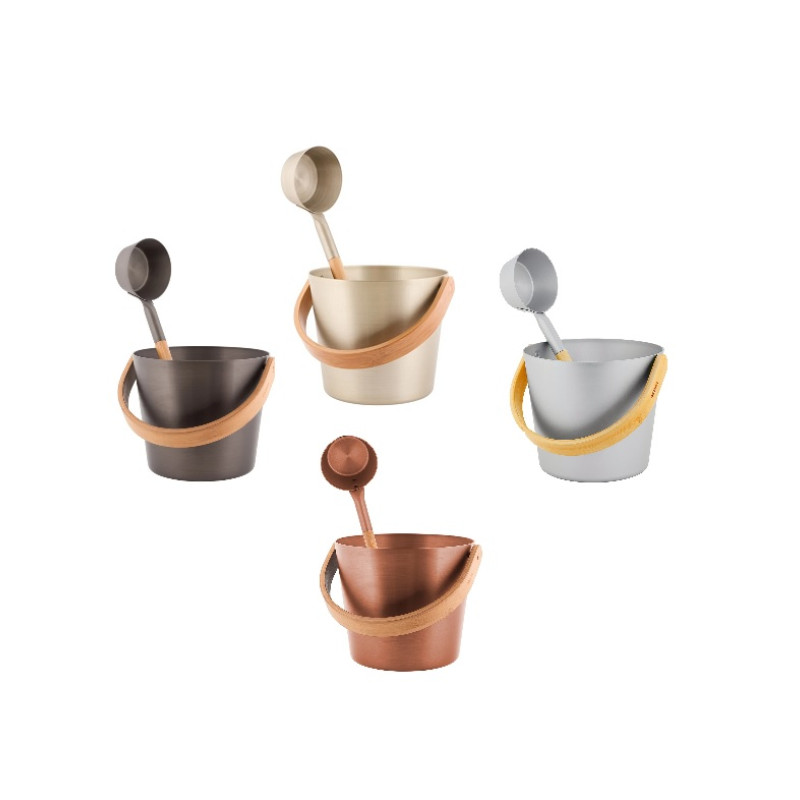 RENTO moniväriset kauhat ja kauhat setti 5 l