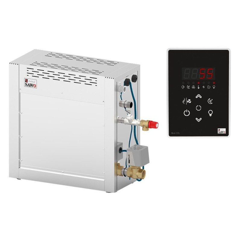 SAWO STN V2 -höyrystin ohjauspaneelilla