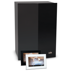 EOS SteamRock Premium II -höyrystin ohjausyksiköllä  EOS SteamRock Premium II -höyrystin ohjausyksiköllä