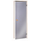 Standardi saunan ovet, 80 x 210, haapa, harmaa