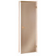 Standardi saunan ovet, 70 x 200, haapa, pronssi
