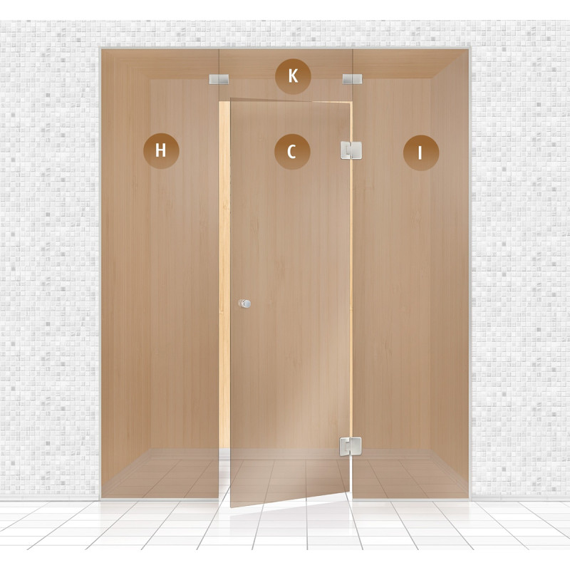 Saunan lasiseinä, AD TYPE 1