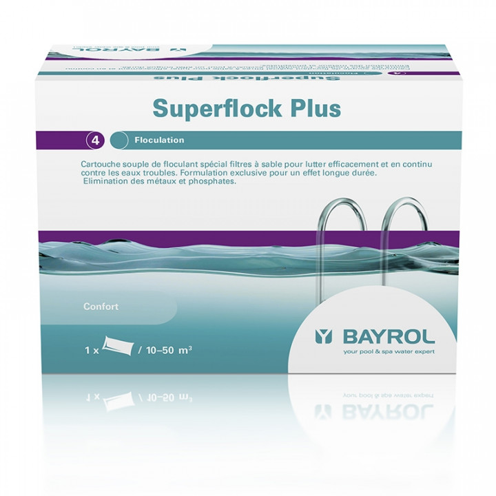 Vedenkirkastusaine Superflock, 1 kg