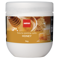 Saunakuoritussuola HARVIA hunaja 1 kg