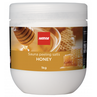 Saunakuoritussuola HARVIA hunaja 1 kg