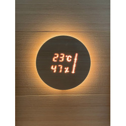 Lämpömittari - kosteusmittari ja elektroninen tiimalasi - CARIITTI ASPECTU 