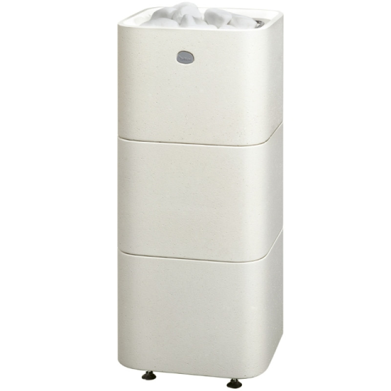 Sähkökiuas TULIKIVI KUURA 2, valkoinen, ilman ohjauspaneelia