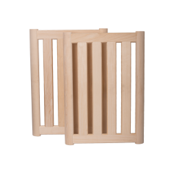 Tylo Sauna-lampunvarjostin Aspen-GL, 2 kpl 
