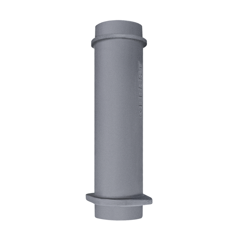 Ylempi valurautainen savupiippuputki GEFEST-uuniin 130/500mm