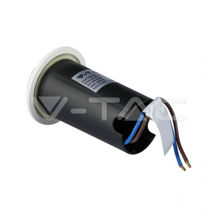 1W LED -askelvalo valkoinen 4-suuntainen 3000 K