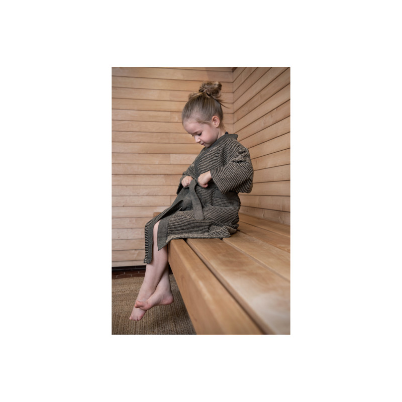 Lasten kylpytakki - RENTO KENNO, ruskea