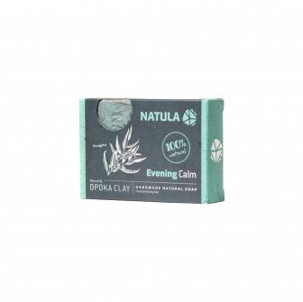 NATULA kasvo- ja vartalosaippua opokakivellä ja eukalypuksella 100g