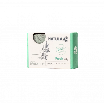 NATULA kasvo- ja vartalosaippua opokakiven ja mintun kanssa 100g