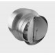 Saunan tuuletin VOK-T 150°C, 135/Ø100mm, takaiskuventtiilillä