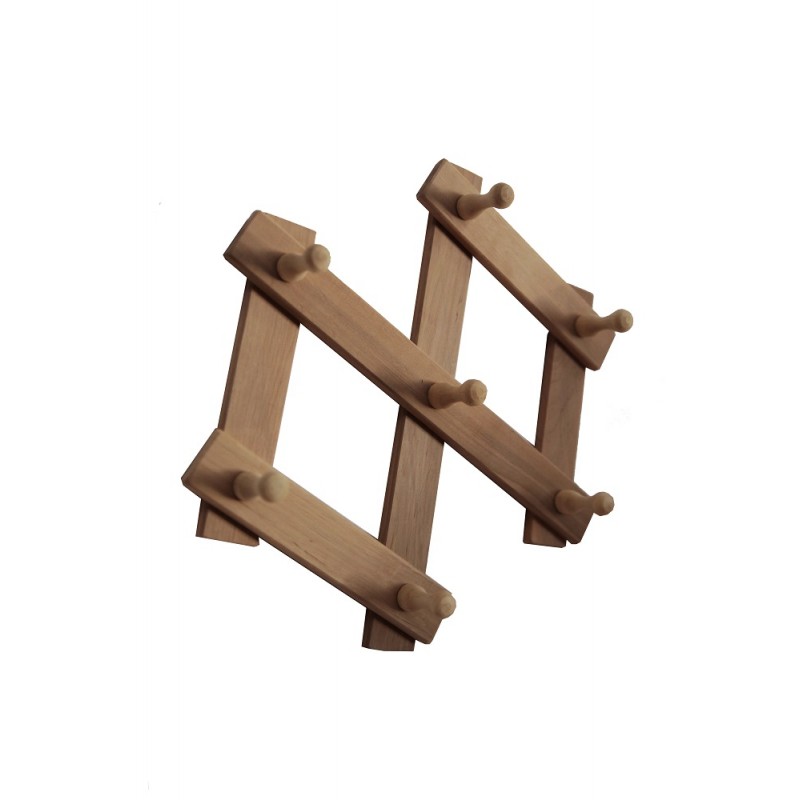 Liukuva ripustin, 7 koukkua