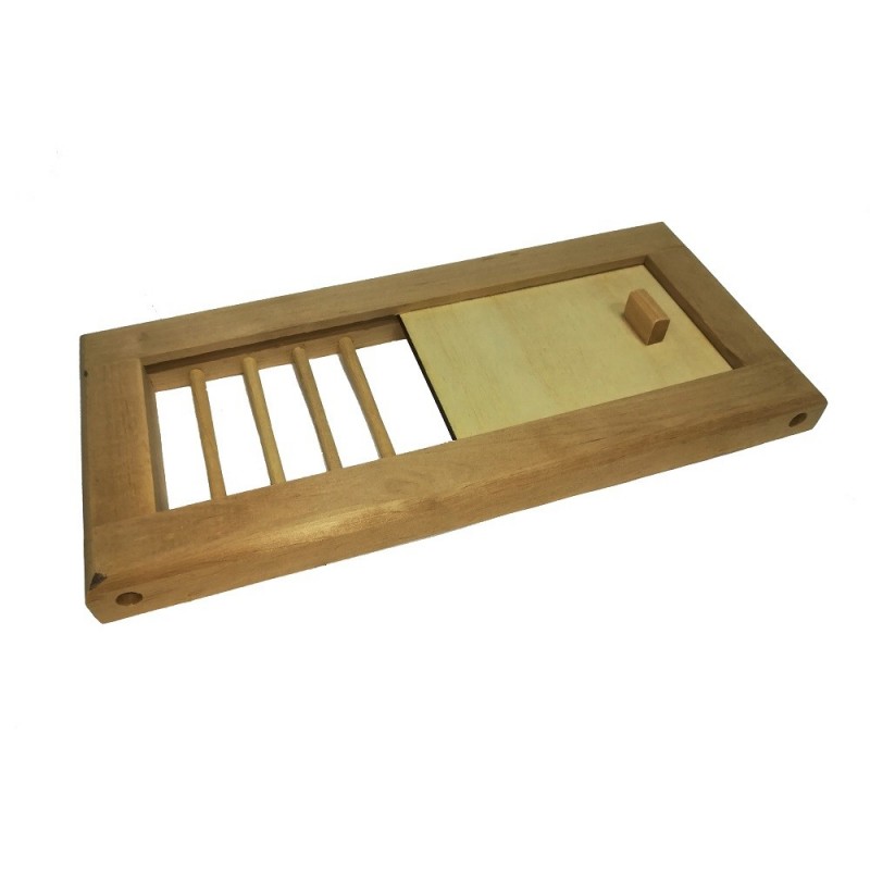 Ilmanvaihtosäleikkö venttiilillä, kaihtimet