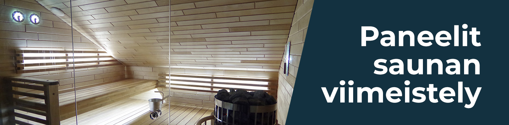AB wood panels for sauna