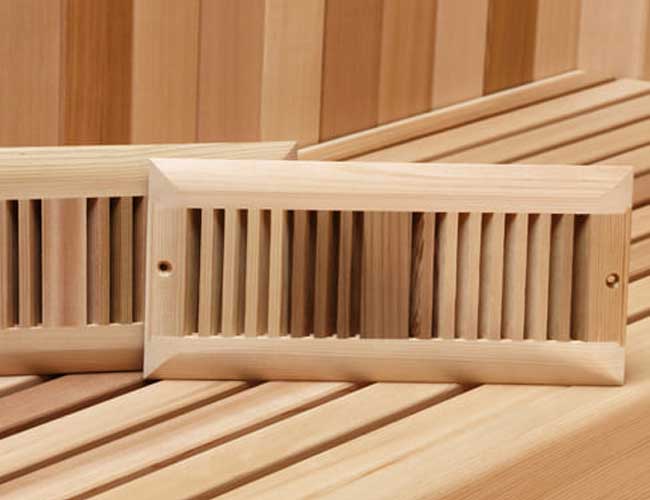sauna ventilation grill